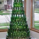 The perfect Christmas tree - Beer bottle Christmas tree