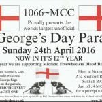 Worlds Largest Unofficial St Georges Day Parade 2016