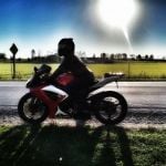 The best alarm clock is sunshine on your Motorbike, by Cindy Rush