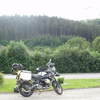 BMW Motorcycle, on tour in Germany