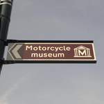 London Motorcycle Museum sign
