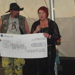 THE BIKER GUIDE charity donation to NABD for THE BIKER CALENDAR 2010