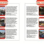 THE BIKER GUIDE - 2nd edition, booklet sample pages, cafes, pubs, meeting p