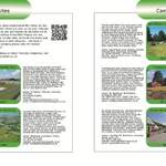 THE BIKER GUIDE - 2nd edition, booklet sample pages, campsites