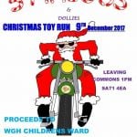 Three Amigos Annual Toy Run, Pembroke, South West Wales, 