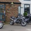 Red Lion, York - Triumph Yorvic Vikings Owners Club after a ride out and in
