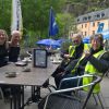 Solent Motorbike Tours, Vosges Mountains B500 Tour, Coffee in Luxemburg