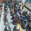 Greek ferries, Motorcycle trip, 